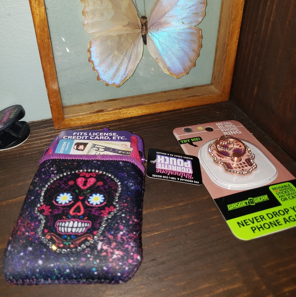 New Gadget Gear Scuba Sugar Skull Cigarette Case